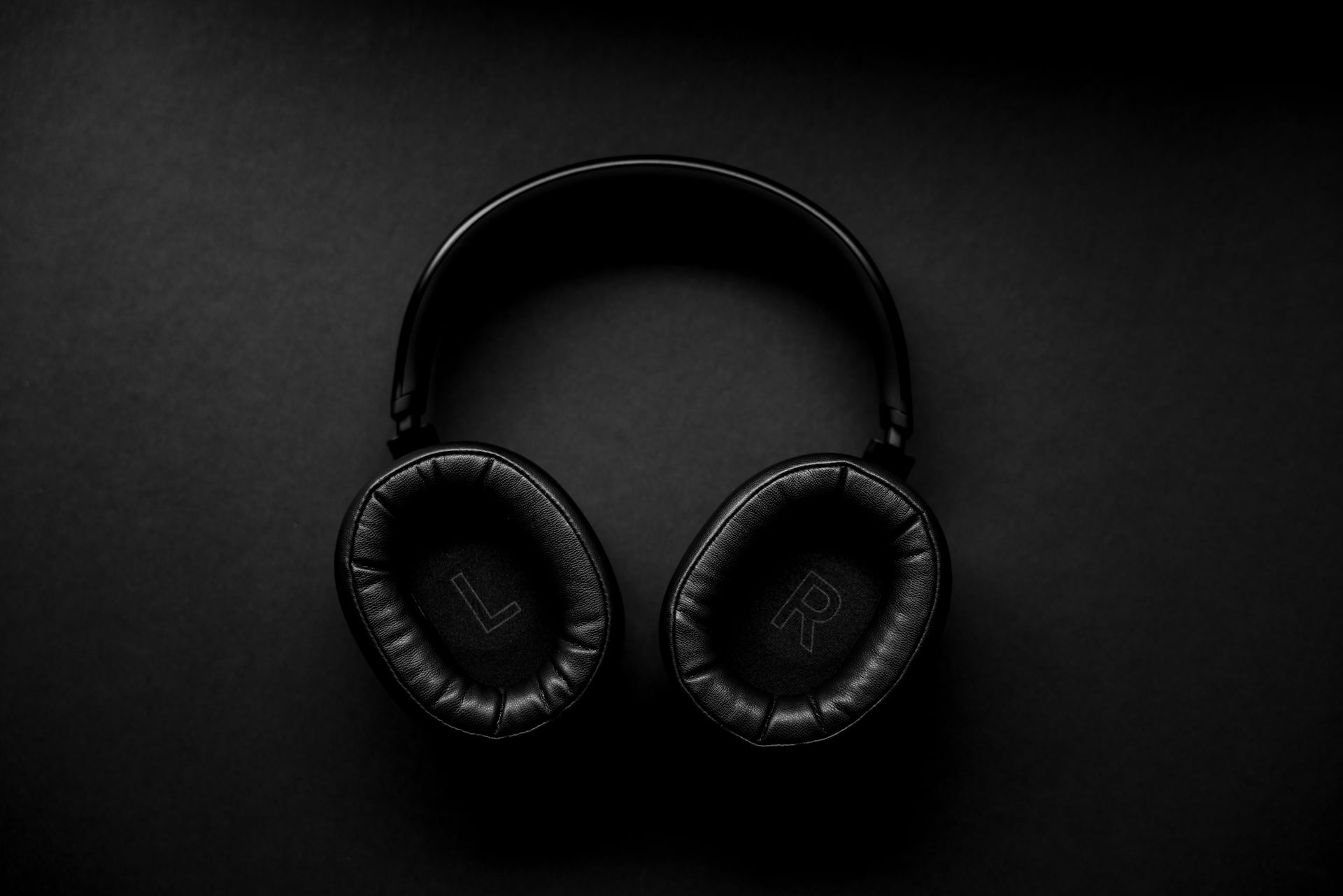 Kopfhörer im Tonstudio